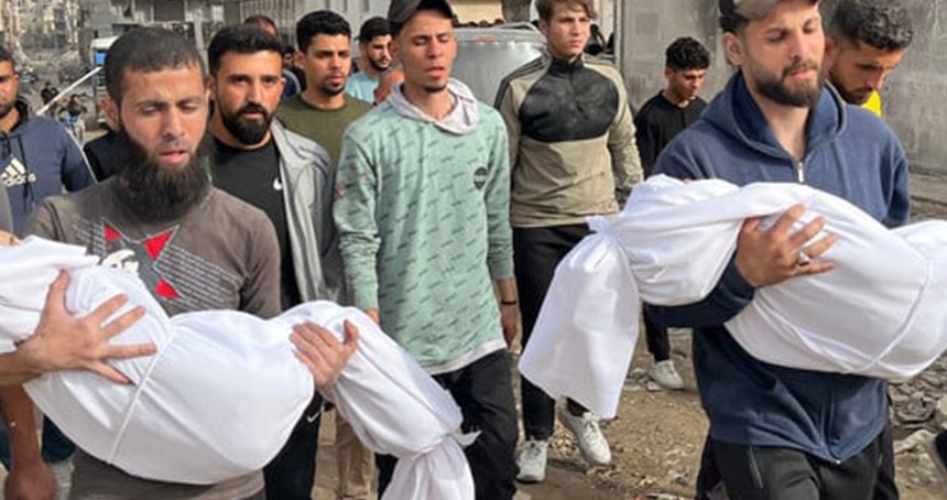 Gazze'de can kaybı 55 bin 706'ya yükseldi