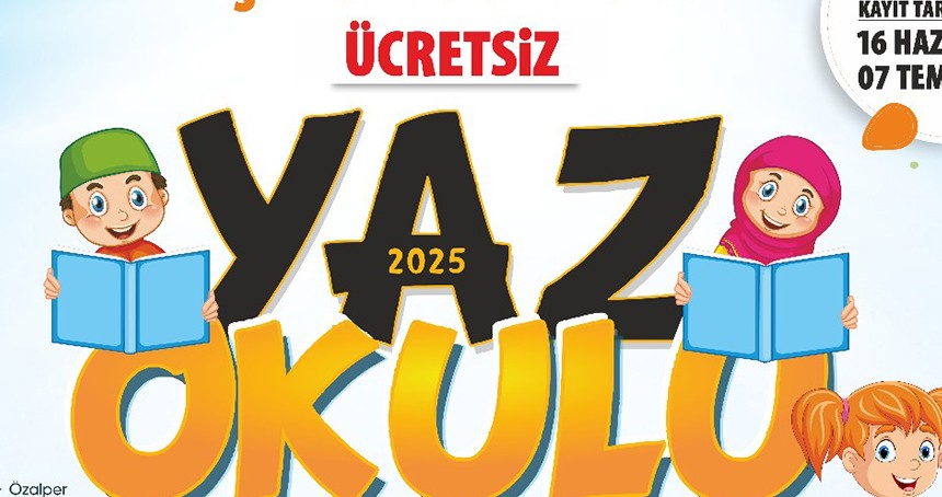 Büyükşehir Belediyesi ücretsiz yaz okullarına kayıtlar başladı