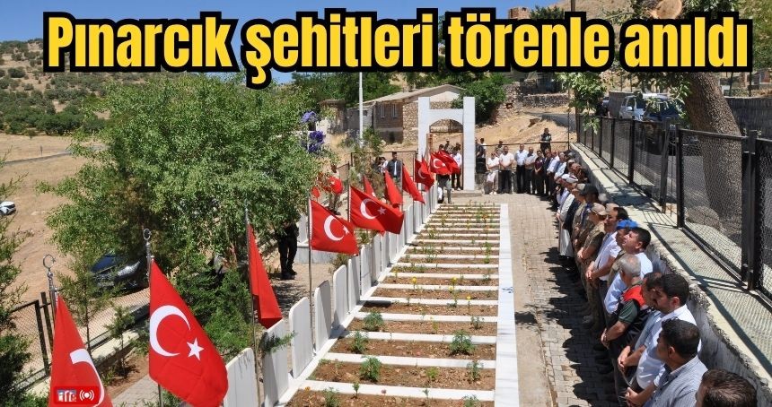 Pınarcık şehitleri törenle anıldı