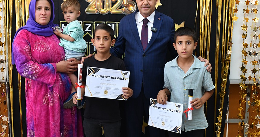 Şanlıurfa'da 736 bin öğrenci karne heyecanı yaşadı