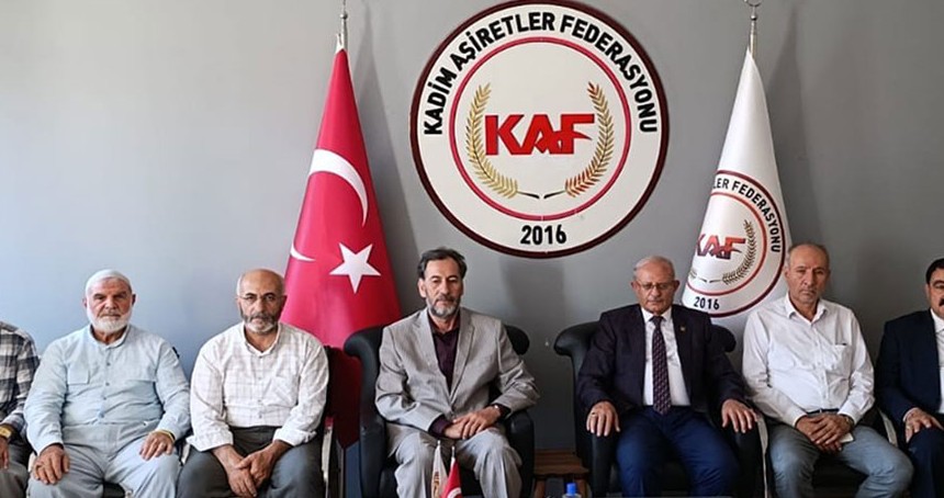 Banga Heq Dergisi yazarlarından Kadim Aşiretler Federasyonu'na ziyaret