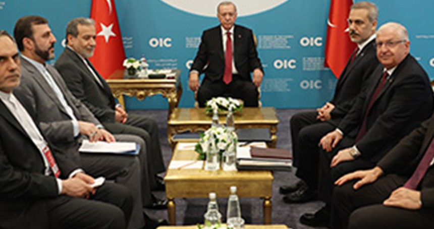 Cumhurbaşkanı Erdoğan, İran Dışişleri Bakanı Arakçi'yi kabul etti