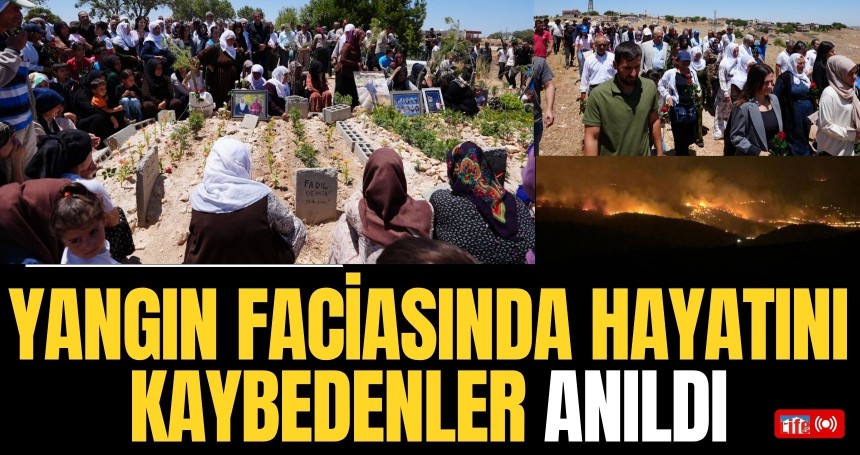 Yangın faciasında hayatını kaybedenler anıldı