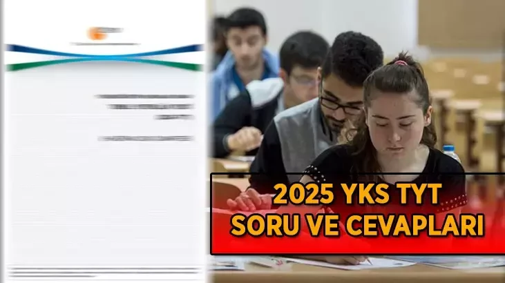 YKS 2025 TYT-AYT-YDT (İngilizce, Almanca, Fransızca,Arapça) Soru ve Cevapları Sorgulama Ekranı