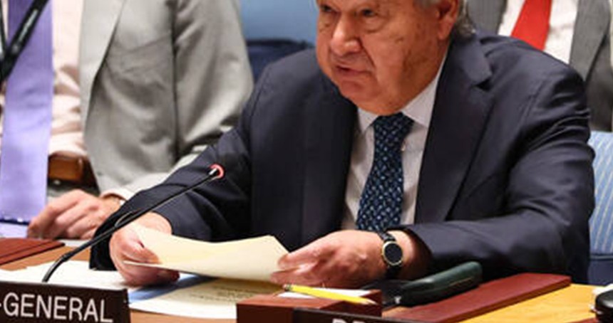Guterres: ABD'nin İran'ın nükleer tesislerini bombalaması tehlikeli bir dönüm noktası