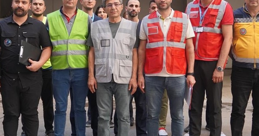 Hastanelerde tatbikat gerçekleştirildi
