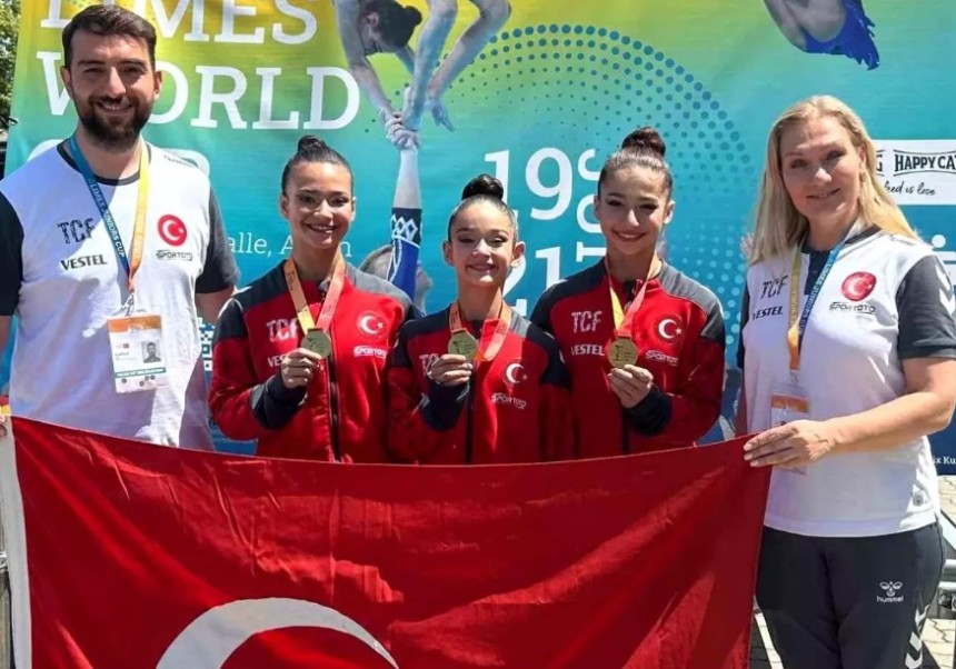 Milli Takım Kadın Grup Kategorisinde Altın Madalya Kazandı