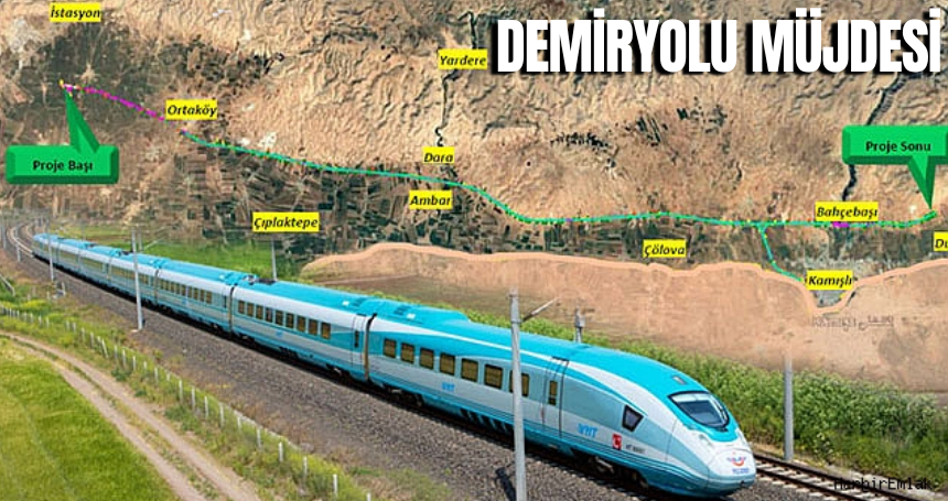 Nusaybin’e Demiryolu Müjdesi