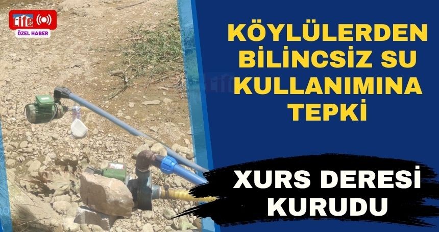 Kızıltepe'deki Xurs Deresi Kurudu: Köylüler Tepkili