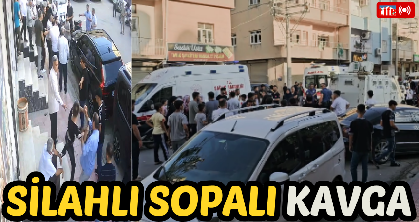 Mardin'de silahlı, sopalı kavga