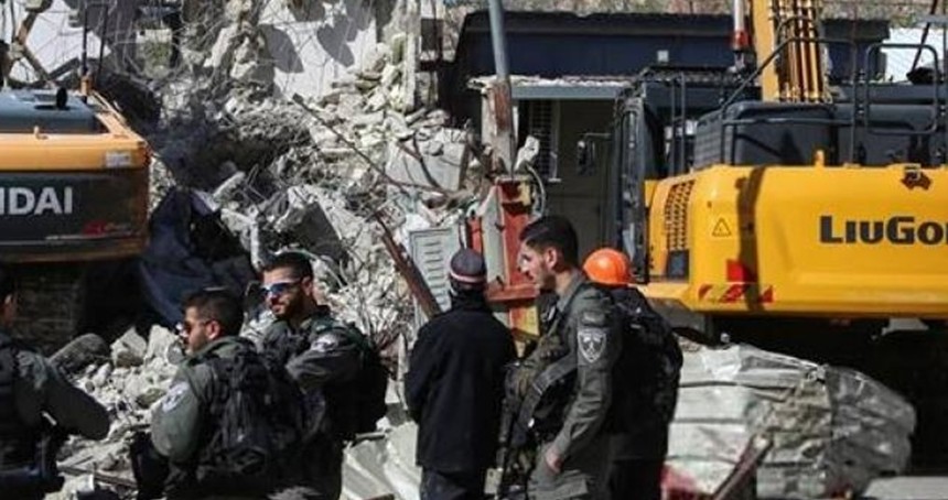 Gazze saldırılarından bu yana Kudüs'te 623 ev ve tesis işgal tarafından yıkıldı