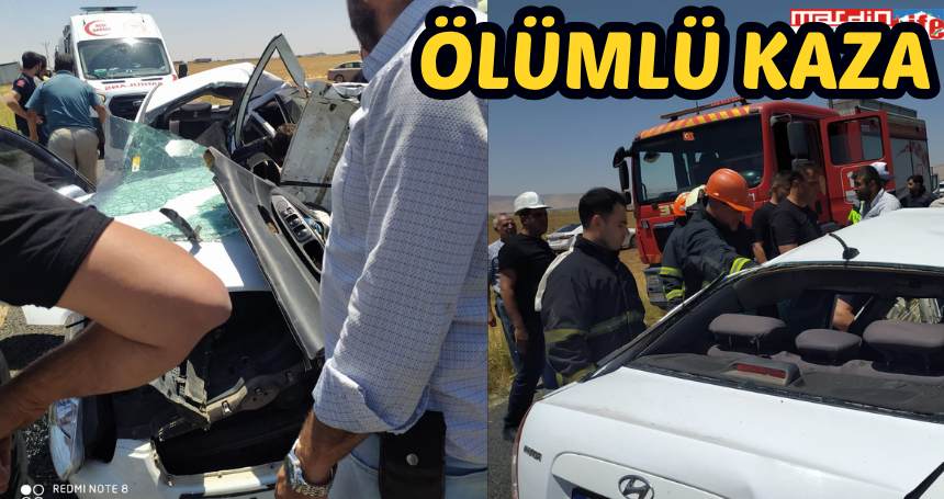 Mardin'de ölümlü kaza