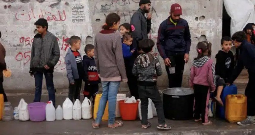 Gazze'de halk susuzluktan ölme riskiyle karşı karşıya