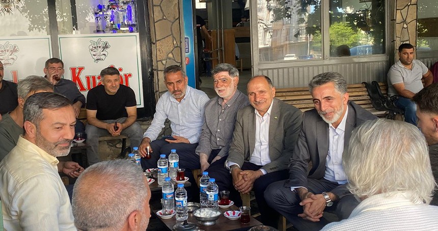 HÜDA PAR’dan Bingöl'de Yeni Mahalle'ye ziyaret