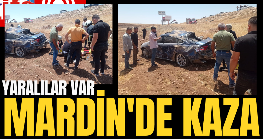 Mardin'de kaza, yaralılar var