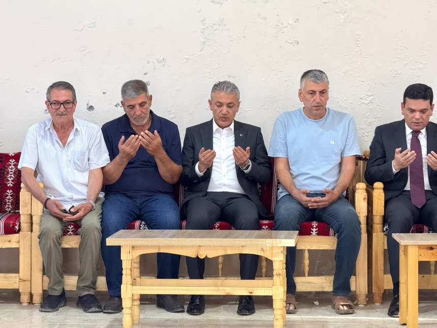 Mardin Valisi Tuncay Akkoyun'dan Taziye Ziyareti