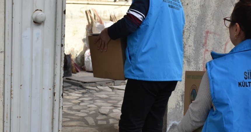 Siirt Belediyesi’nden 30 bini aşkın kişiye sosyal destek