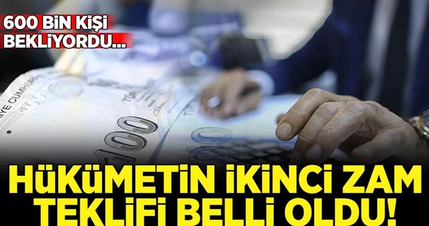 Kamu işçisine ikinci zam teklifi belli oldu!
