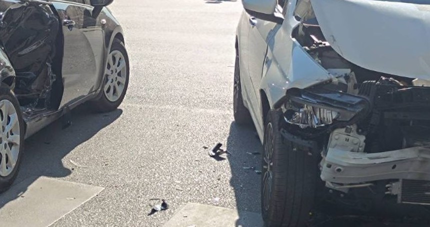 Bursa'da maddi hasarlı trafik kazası
