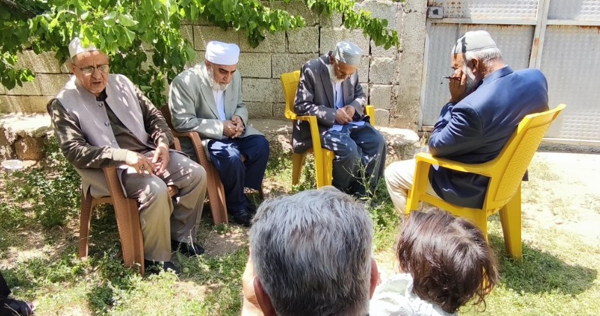 İTTİHADUL ULEMA’dan hayatını kaybeden müderris Hasar’ın ailesine taziye ziyareti