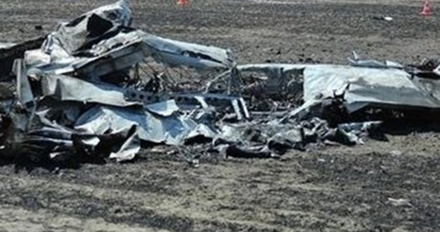 Moskova'da hafif uçak düştü: 4 ölü