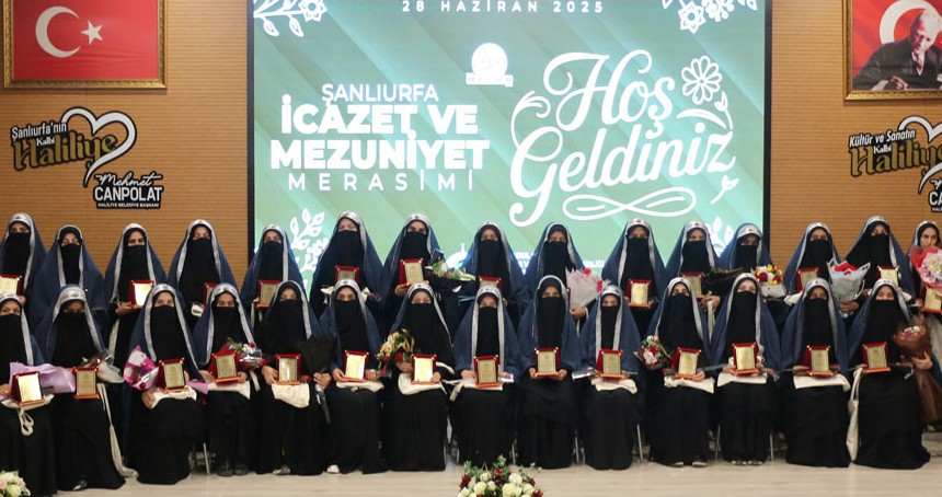Şanlıurfa'da İTTİHADUL ULEMA'nın icazet merasimi düzenlendi