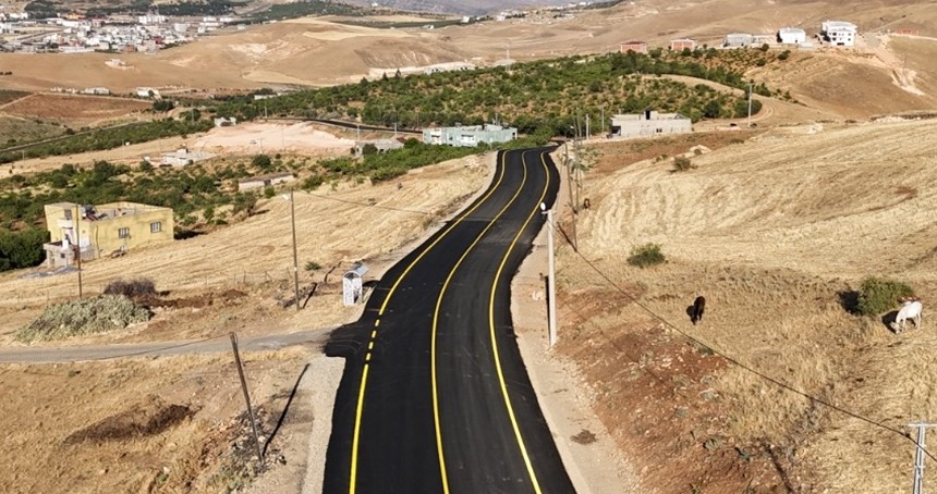 Siirt’te 29 köyü şehre bağlayan güzergah yenilendi