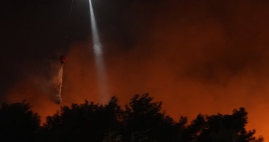 İzmir'deki yangınla ilgili bir kişi gözaltına alındı