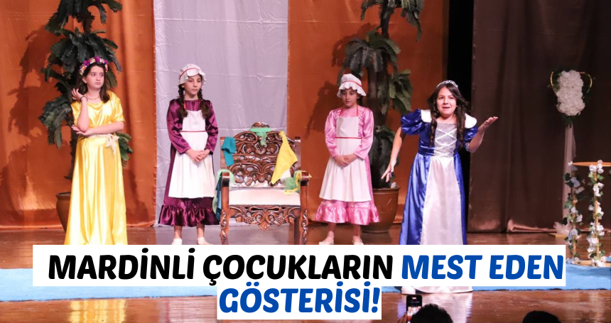 Mardinli çocukların mest eden gösterisi!