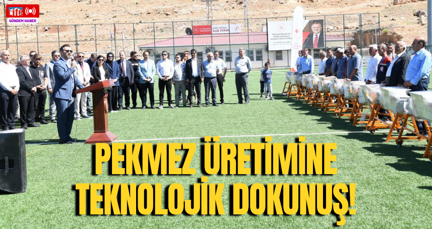 Pekmez Üretimine Teknolojik Dokunuş!