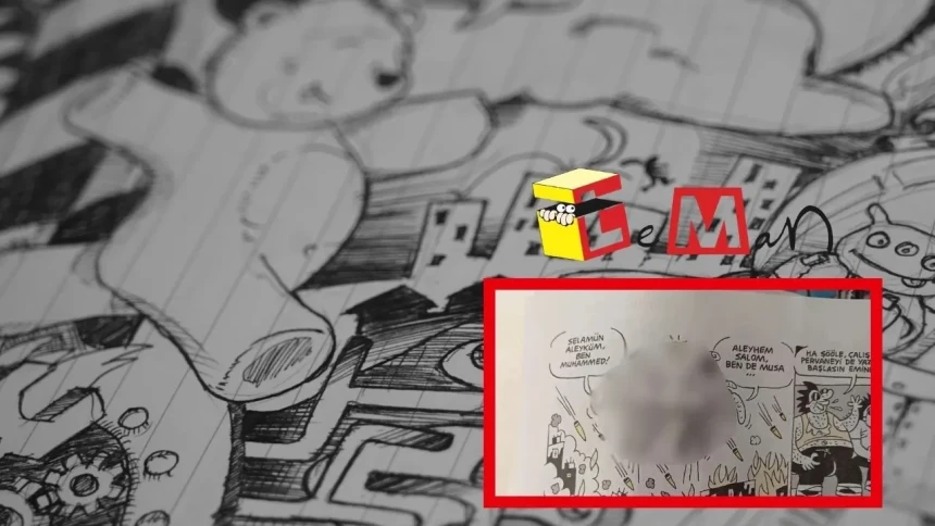 Leman Dergisinin sahibi kim? Leman Dergisinin yayınladığı karikatür neyi anlatıyor?