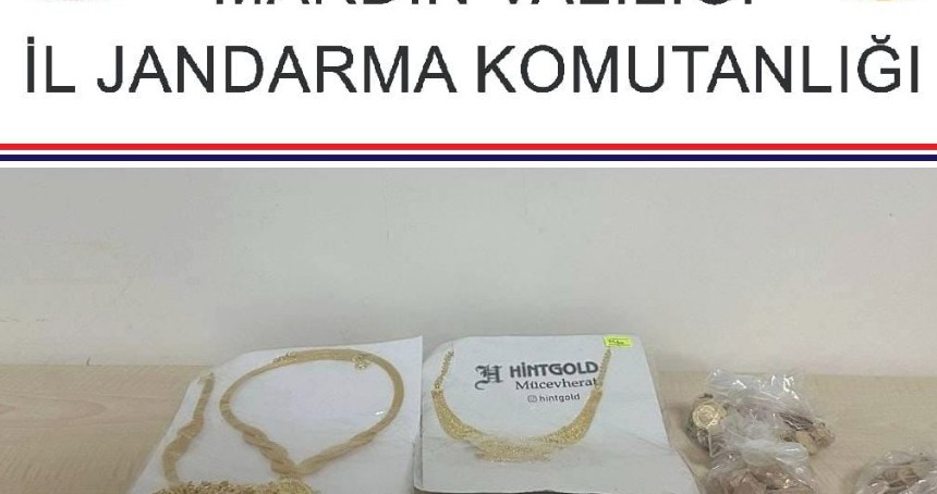 Şırnak’ta çalınan altın ve döviz Mardin’de ele geçirildi