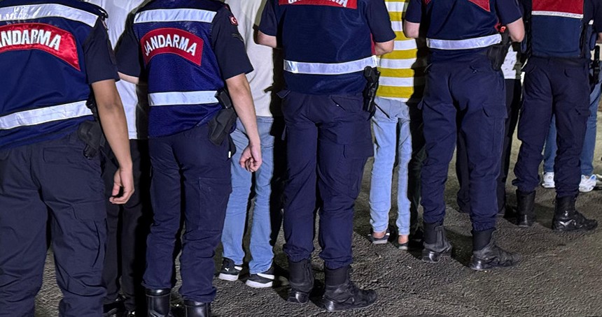 Gaziantep'te tefecilik operasyonu: 7 gözaltı