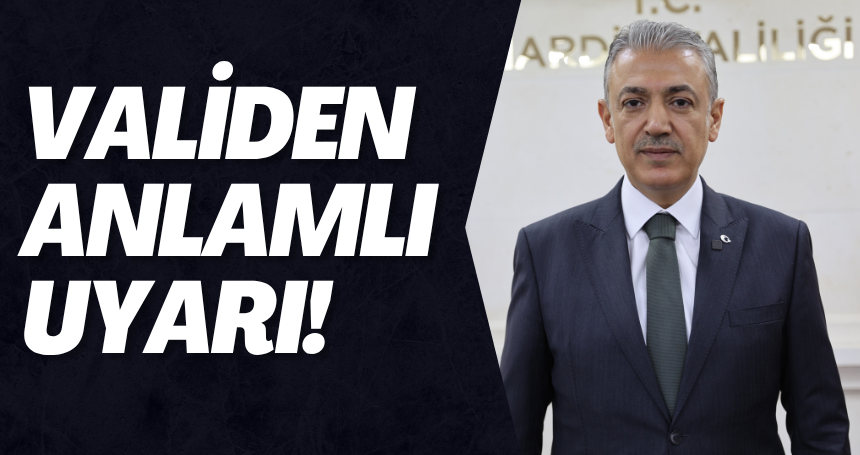 Validen Anlamlı Uyarı!
