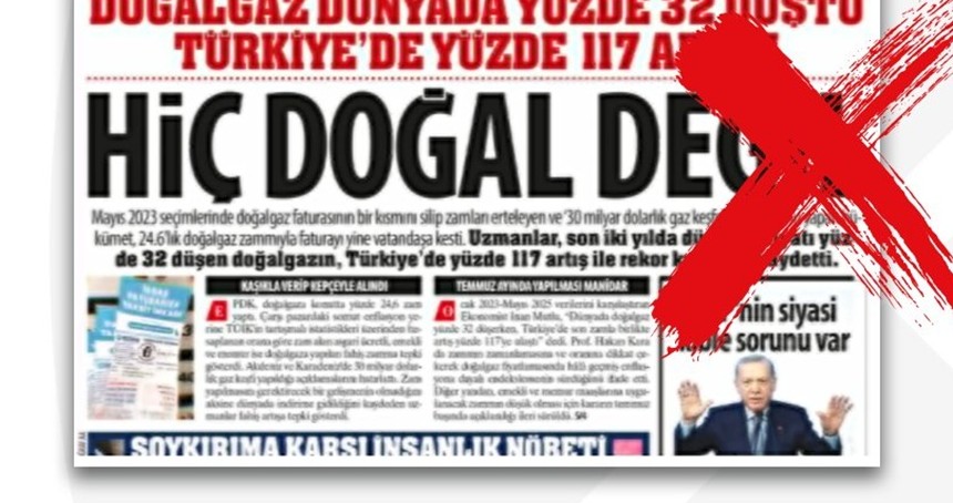 DMM'den "doğalgaz fiyatları" hakkındaki kıyaslara açıklama