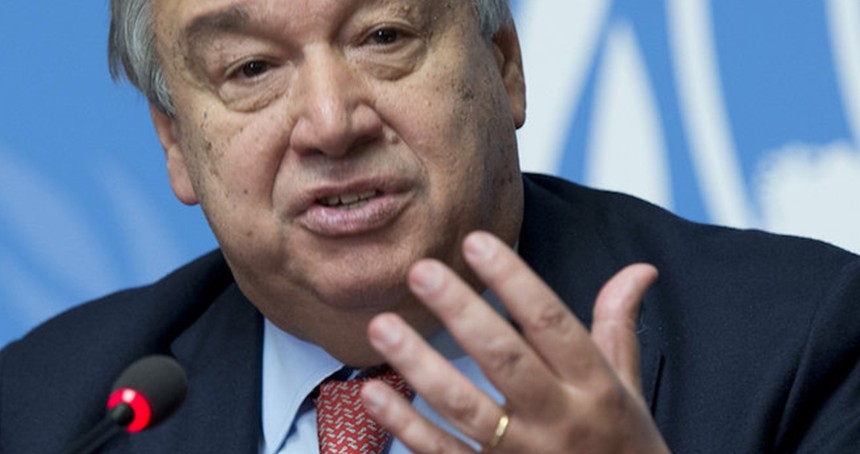 Guterres: Gazze'de son can damarları kesilmek üzere