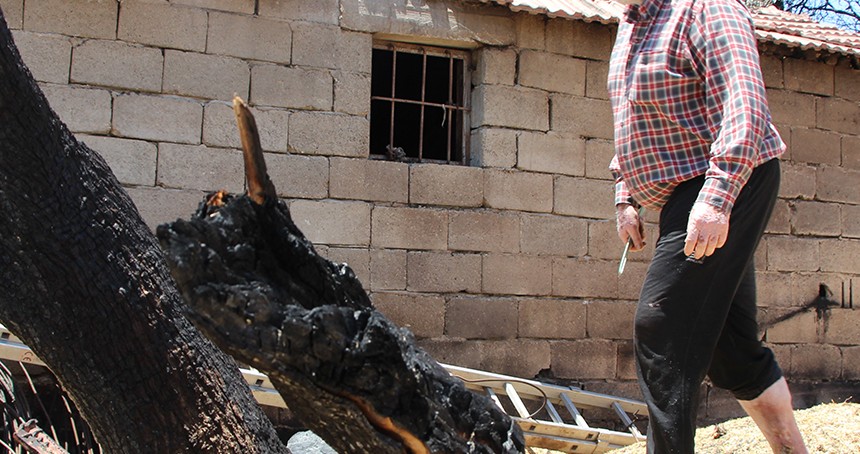 Karaali'de yangın sonrası çağrı: Her şeye ihtiyacımız var bizi yalnız bırakmayın