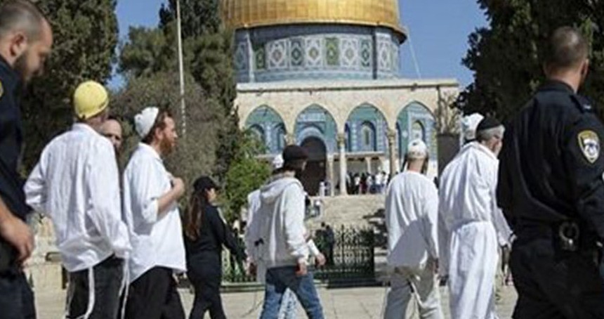 Yahudiler haziranda Mescid-i Aksa'ya 25 kez girdi, İbrahim Camii'nde 89 kez ezanı engelledi