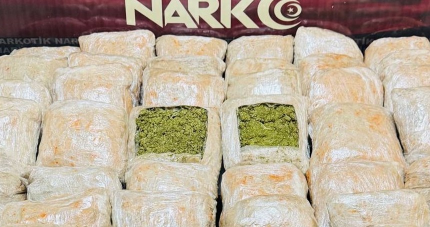 Batman'da uyuşturucu operasyonu: Tırda 27 kilogram skunk ele geçirildi