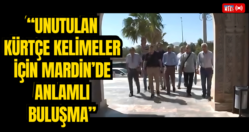 Kürtçe kelime avcıları Mardin’de buluştu: Unutulan kelimelere yeniden hayat veriliyor