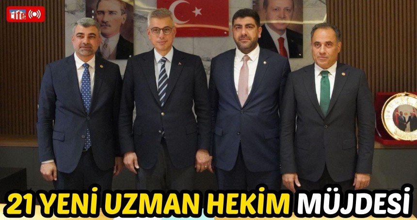 Mardin'e 21 Yeni Uzman Hekim müjdesi