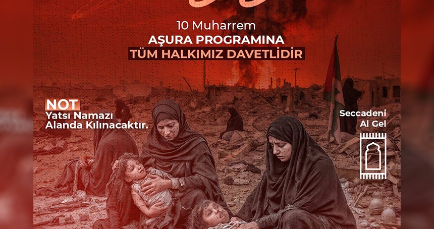 Şanlıurfa’da “Çağın Kerbelası Gazze” programına davet