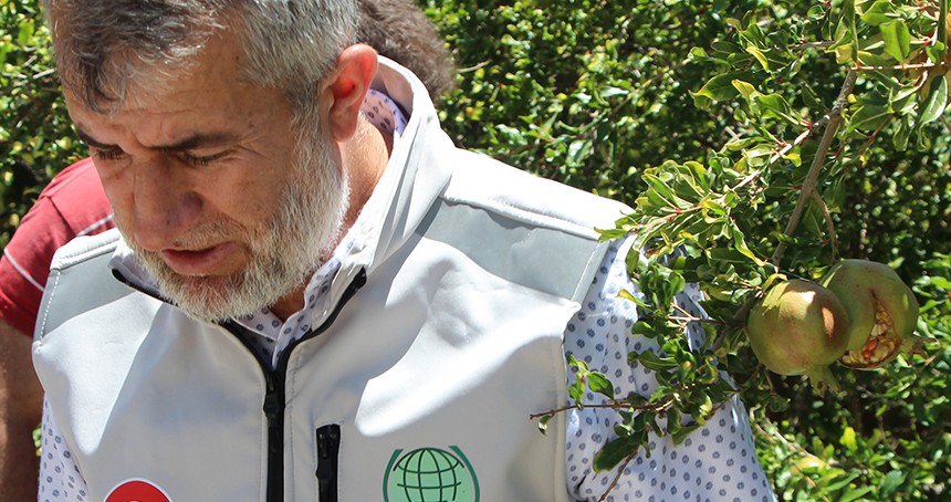 Umut Kervanı, Hatay’daki yangın mağdurlarının yanında