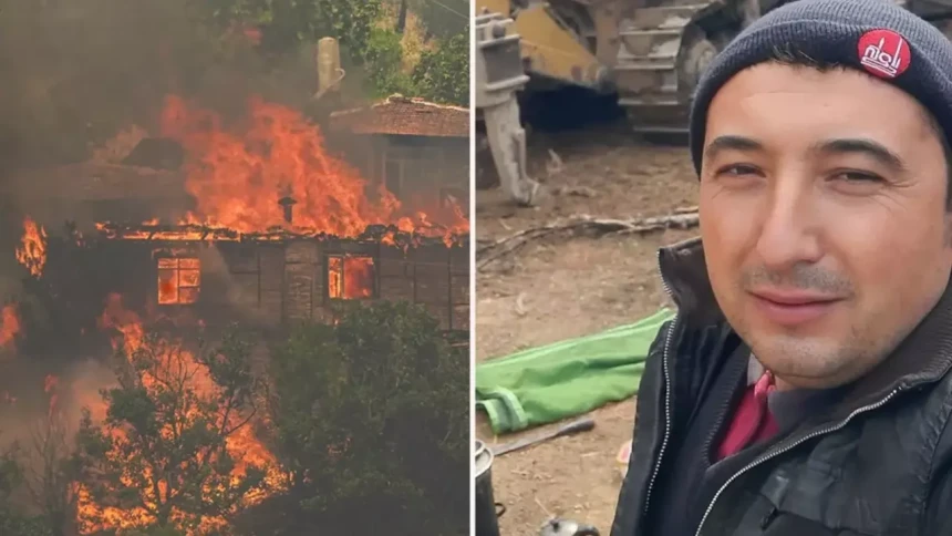 Yangına müdahale ederken şehit oldu