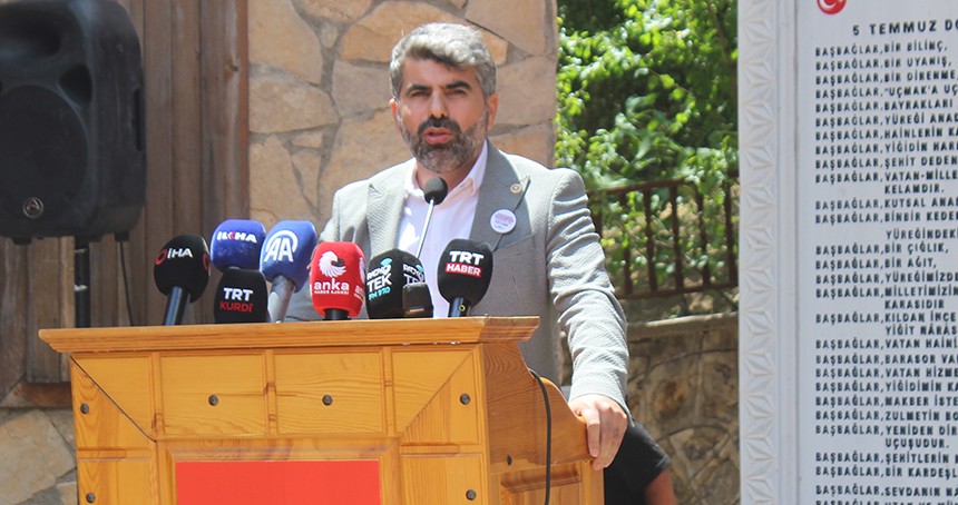 HÜDA PAR Milletvekili Dinç: Başbağlar şehitleri ümmetin onurudur, izzetidir