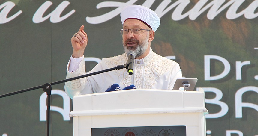 Şırnak'ta Hz. Nuh'u anma programı binlerce kişinin katılımı ile Cudi Dağı'nda gerçekleştirildi