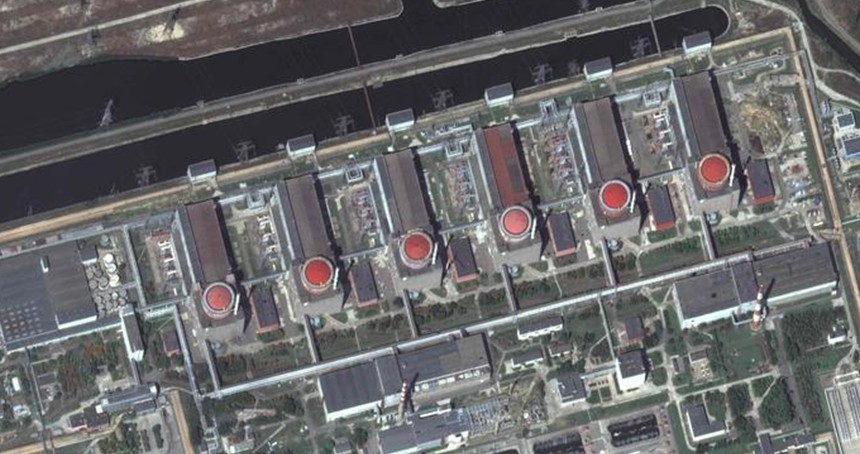 Ukrayna'da Zaporijya Nükleer Güç Santrali alarmı