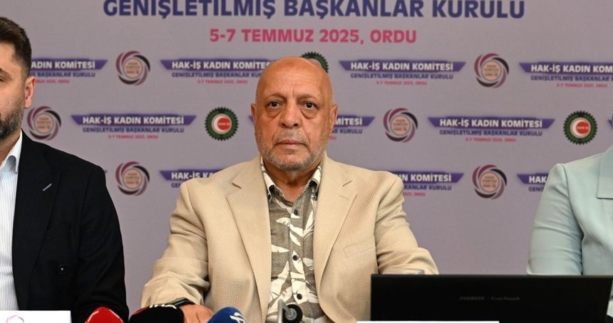 HAK-İŞ Genel Başkanı Arslan: Bir dizi eylem kararı aldık