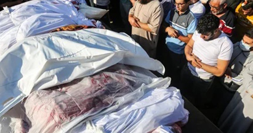 Siyonist işgalcilerin Gazze'ye son saldırılarında 77 şehit 