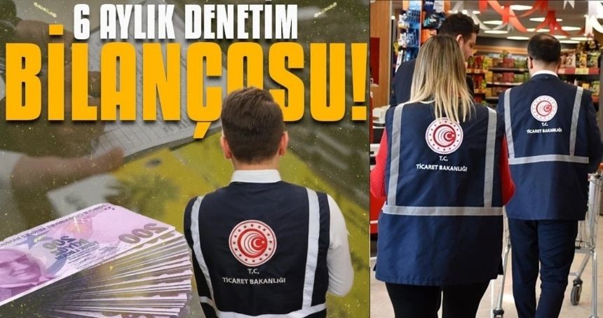 6 aylık denetim bilançosu